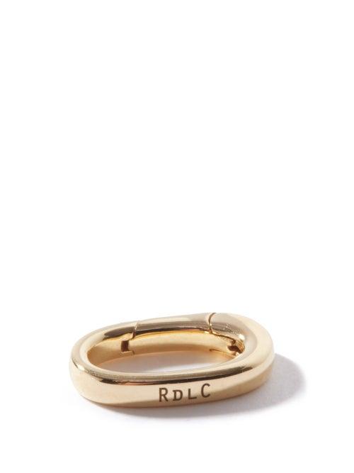 Rosa De La Cruz - Small 18kt Gold Clasp Charm - Womens - Yellow Gold