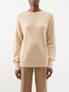 Giuliva Heritage - Luciano Ribbed-knit Cashmere Sweater - Womens - Camel