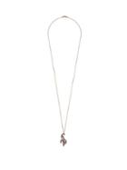 Matchesfashion.com Bibi Van Der Velden - Elephant Sapphire, Amethyst & 18kt Gold Necklace - Womens - Pink
