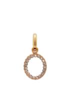 Matchesfashion.com Burberry - O Crystal Embellished Letter Charm - Womens - Crystal