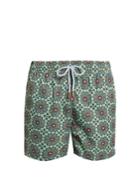 Retromarine Robotics-print Swim Shorts
