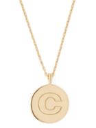 Matchesfashion.com Theodora Warre - C Charm Gold Plated Necklace - Womens - Gold