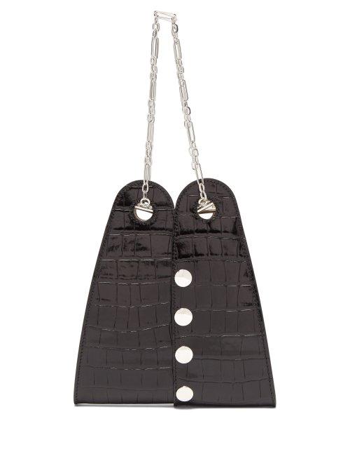 Matchesfashion.com Lemaire - Mini Double Folded Bag - Womens - Black