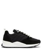 Matchesfashion.com Ami - Quilted Shell And Suede Trainers - Mens - Black