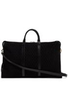 Matchesfashion.com Saint Laurent - Monogram Suede Holdall - Mens - Black