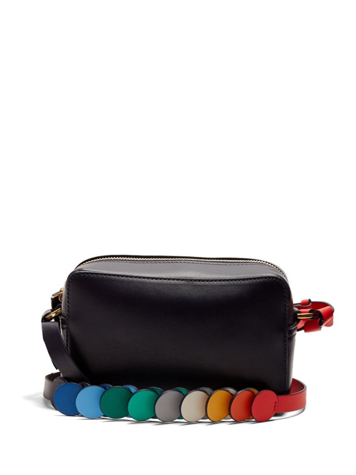 Anya Hindmarch Circle Mini Leather Cross-body Bag