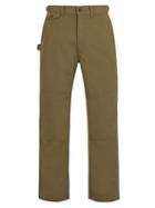 Matchesfashion.com Snow Peak - Takibi Cotton Blend Ripstop Trousers - Mens - Khaki