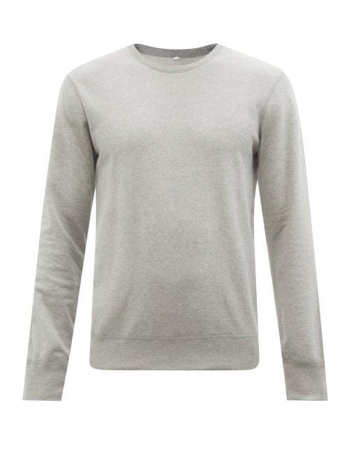 Reigning Champ - Crew-neck Cotton-terry Sweatshirt - Mens - Grey