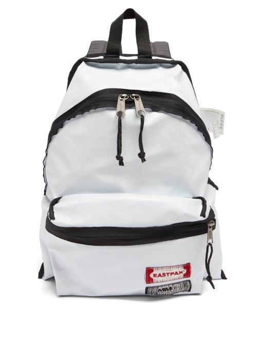 Mm6 Maison Margiela - X Eastpak Reversible Canvas Backpack - Womens - Black