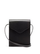 Matchesfashion.com Lemaire - Leather Cross-body Bag - Mens - Black