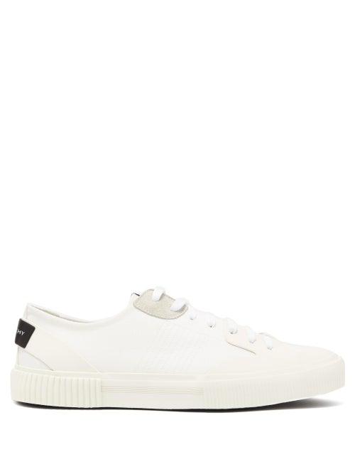 Matchesfashion.com Givenchy - Tennis Low Top Canvas Trainers - Mens - White