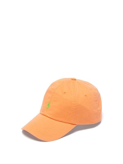 Matchesfashion.com Polo Ralph Lauren - Logo-embroidered Cotton-twill Baseball Cap - Mens - Orange