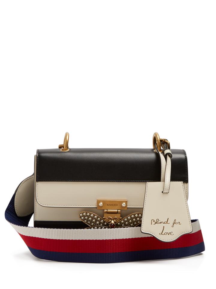 Gucci Queen Margaret Leather Shoulder Bag