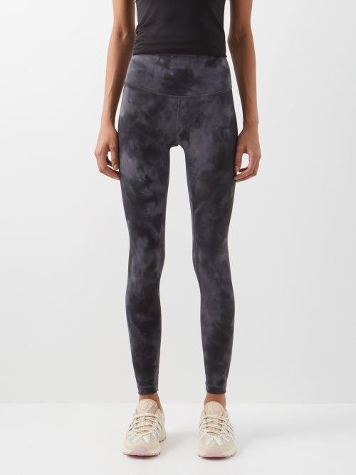 Lululemon - Wunder Train Marble-print High-rise 25 Leggings - Womens - Grey Print