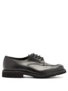 Matchesfashion.com Tricker's - Kilsby Trek-sole Leather Derby Shoes - Mens - Black