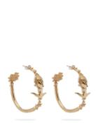Matchesfashion.com Joanne Burke - Lady Flower Hoop Earrings - Womens - Gold