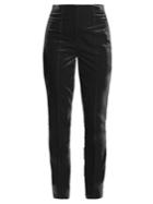 Diane Von Furstenberg High-rise Skinny-leg Velvet Trousers