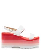 Esxrd Copa Leather Wedge Sandals