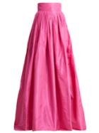 Carolina Herrera High-rise Silk-taffeta Ball-gown Skirt
