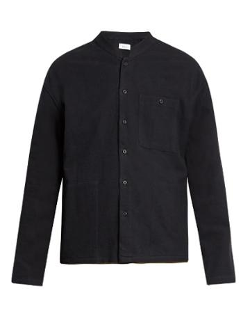 Fanmail Mandarin-collar Cotton-flannel Shirt