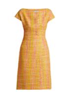Prada Tweed Boucl Midi Dress