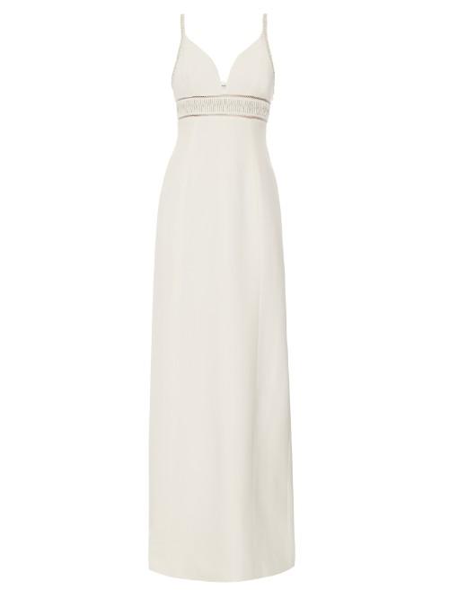 Balenciaga Chain-embellished Stretch-crepe Gown