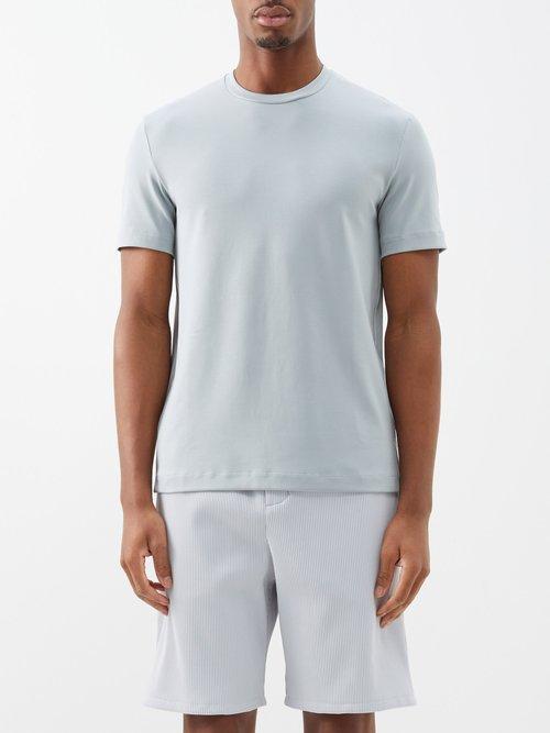 Jacques - Mindful Movement Stretch-jersey T-shirt - Mens - Sage