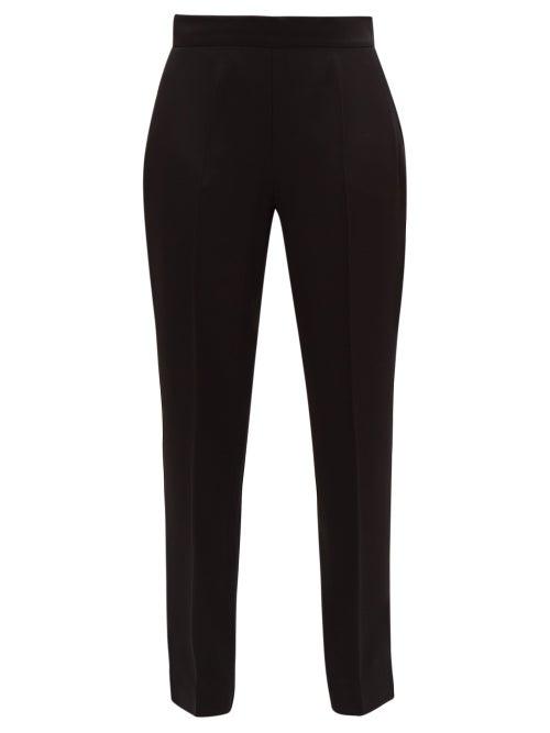 Matchesfashion.com Max Mara Studio - Volante Trousers - Womens - Black