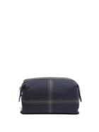 Matchesfashion.com Paul Smith - Checked Twill Wash Bag - Mens - Blue