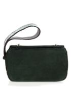 F.e.v. By Francesca E. Versace Time Square Suede Clutch