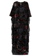 Adam Lippes Floral Devor Gown