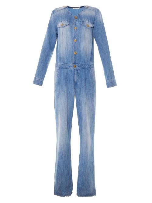 Isabel Marant Étoile Ojima Wide-leg Denim Jumpsuit