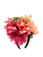 Matchesfashion.com Philippa Craddock - Dahlia Faux Flower Headband - Womens - Multi