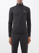 J.lindeberg - Luke Half-zip Technical Golf Top - Mens - Black