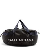 Matchesfashion.com Balenciaga - Wheel Bag S - Womens - Black Navy