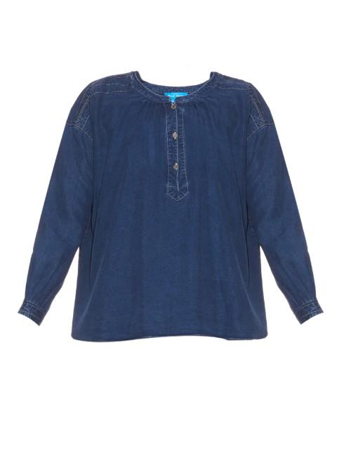 Mih Jeans Oldfield Long-sleeved Denim Blouse