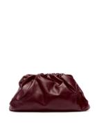 Matchesfashion.com Bottega Veneta - The Pouch Large Leather Clutch - Womens - Burgundy