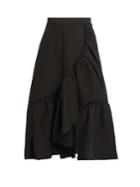 Rachel Comey Bonnie Ruffled Cotton-blend Skirt