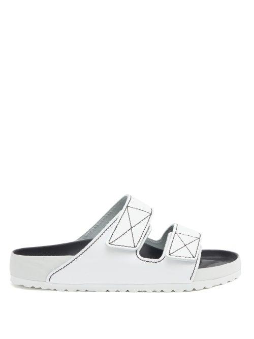 Matchesfashion.com Birkenstock X Proenza Schouler - X Proenza Schouler Arizona Leather Slides - Mens - White