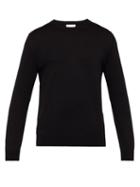 Matchesfashion.com Handvaerk - Crew Neck Cotton Sweater - Mens - Black