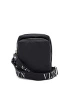 Matchesfashion.com Valentino Garavani - Vltn Logo-jacquard Cross-body Bag - Mens - Black
