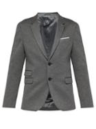 Matchesfashion.com Neil Barrett - Single Breasted Bonded Jersey Suit - Mens - Grey
