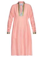 Thierry Colson Parvati Cotton And Silk-blend Kaftan