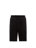 Matchesfashion.com Y-3 - Classic Double Pocket Cotton Jersey Shorts - Mens - Black