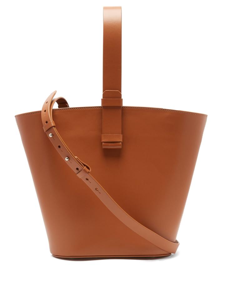 Nico Giani Nelia Large Leather Bucket Bag