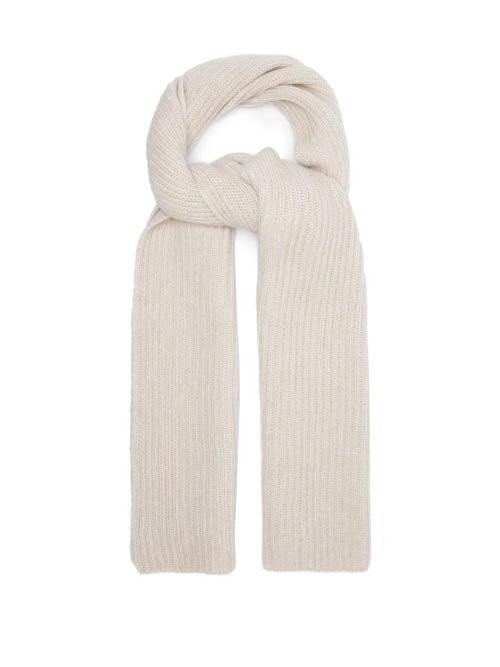 Matchesfashion.com Joseph - Ribbed Scarf - Womens - Cream