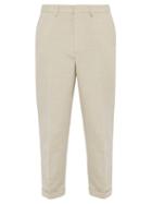 Matchesfashion.com Jacquemus - Port Miou Linen Blend Trousers - Mens - Beige