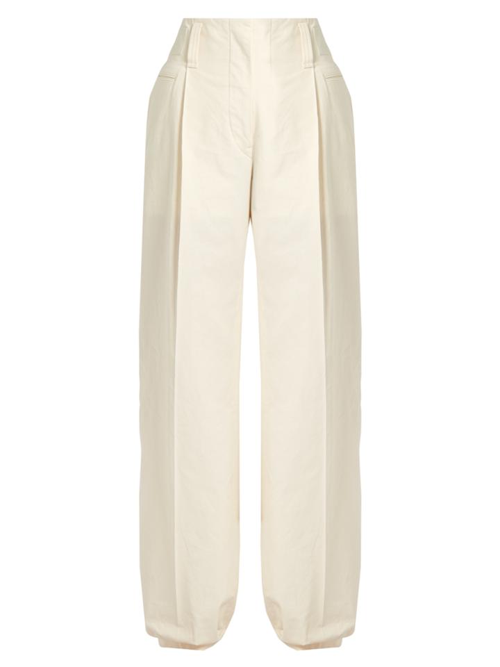 Lemaire Wide-leg Side-pocket Cotton Trousers