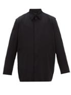 Matchesfashion.com Balenciaga - Oversized Twill Jacket - Mens - Black