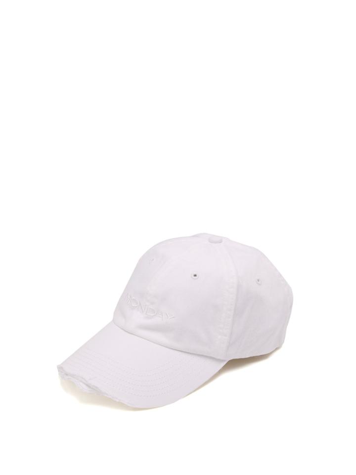 Vetements X Reebok Monday-embroidered Cotton Cap
